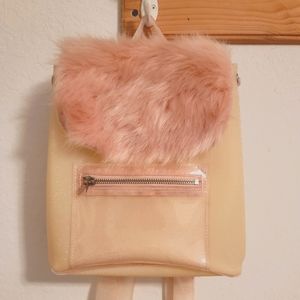 UNIF Pink Glitz Backpack New Without Tags
